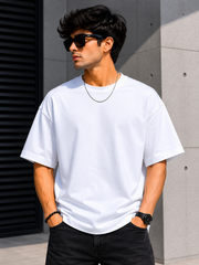 AuraNode Premium Oversized Streetwear T-Shirt for Men