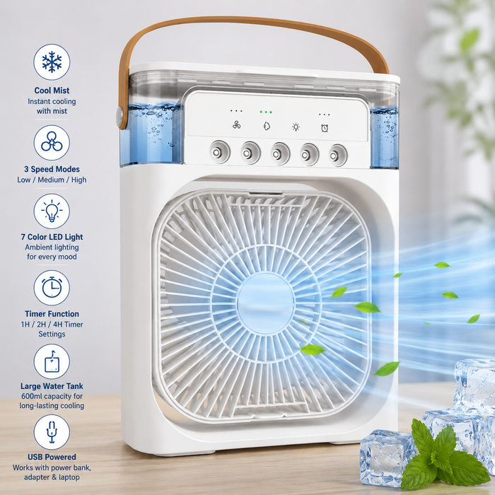 Mini Portable Air Cooler Fan