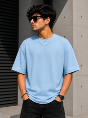 AuraNode Premium Oversized Streetwear T-Shirt for Men