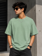 AuraNode Premium Oversized Streetwear T-Shirt for Men